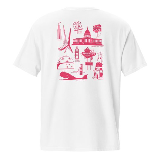 Route 66 Icons Heritage Pocket Tee