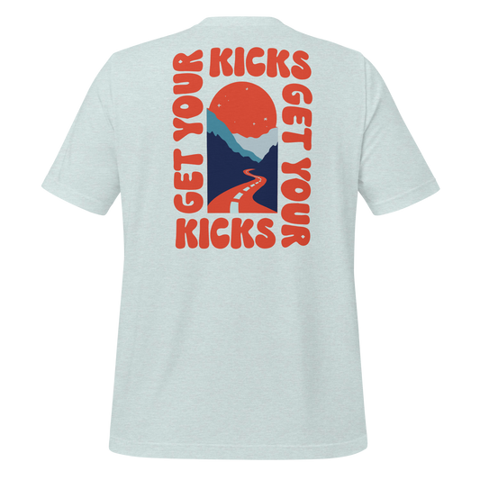 Get Your Kicks (on Route 66) Cloud Knit Tee